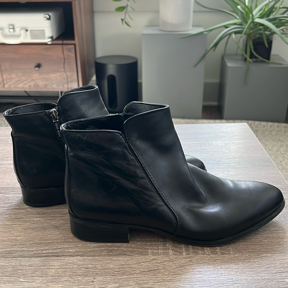 Nine West Leather Booties Size 10
